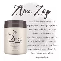 Kit Escova Progressiva Zap All Time + Shampoo Detox 1 Litro + Máscara Óleo De Mecadâmia & Chia 950g - 4