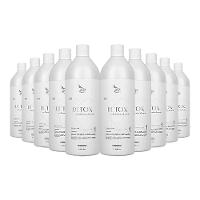 Kit 10 Shampoo Anti-resíduos Detox Zap Limpeza Profunda 1 Litro - 1