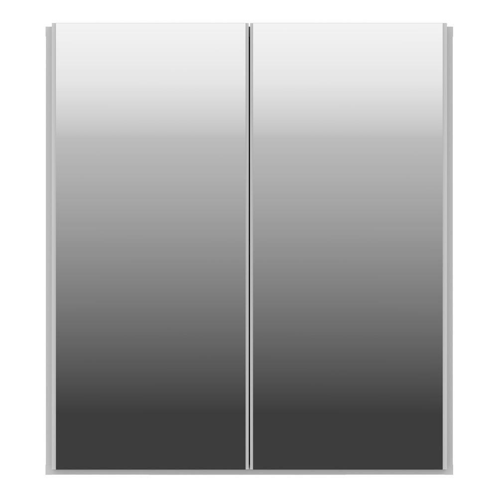 Aparador Cantinho Do Café Com Espelho 2 Portas Branco - 4