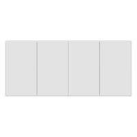 Aparador Buffet 4 Portas Veneza Multimóveis Branco - 2