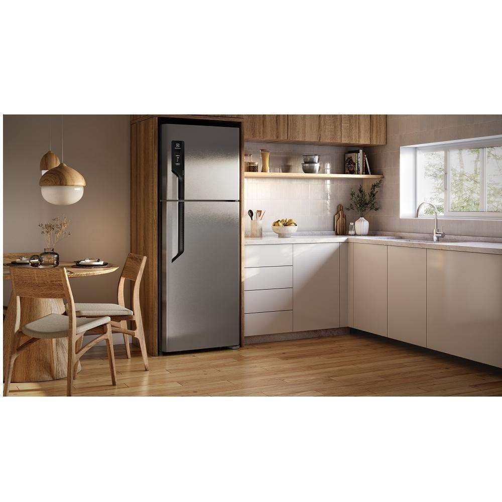 Geladeira Electrolux 480L Frost Free Duplex Com Autosense Inox Look TF71S 220V - 7
