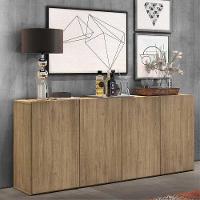 Aparador Buffet 4 Portas Veneza Multimóveis Rustic - 3