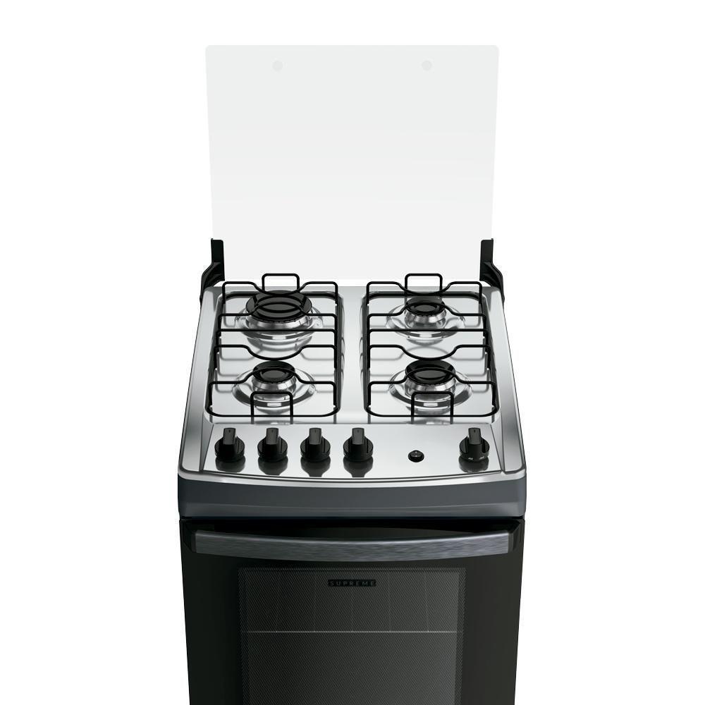 Fogão Dako 4 Bocas Mesa Inox Supreme Titanium Bivolt - 3