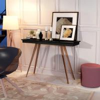 Aparador Classic Preto Moderno Quarto Hall Café Decoração - 2