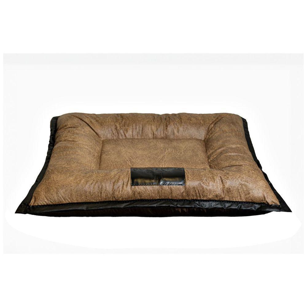 Cama Colchonete Pet Média Cachorro Gato Cor:marrom - 1