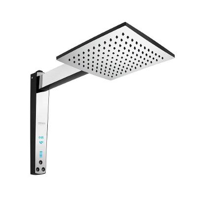 Chuveiro Lorenzetti Acqua Century Digital Preto-cromado 127v