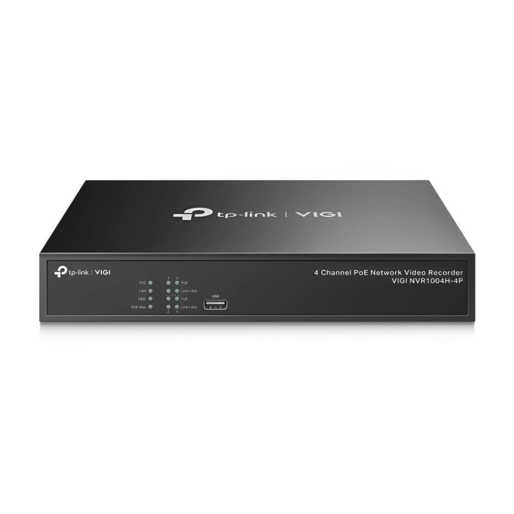 Gravador De Video Em Rede Tp-link Vigi Nvr1004h-4p Poe+... - 1