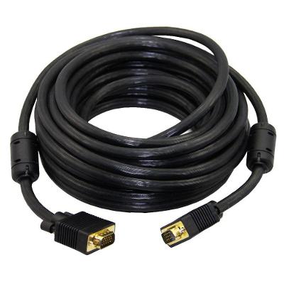 Cabo Para Monitor Vga Hd15m X Hd15m Preto - 30 Metros...