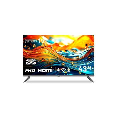Smart TV HQ 43 Full HD Tela Sem Bordas Sistema Android Design Slim HQS43NKHM Bivolt