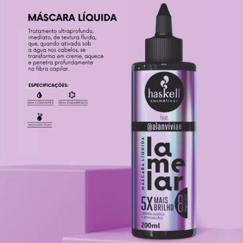 Máscara Líquida Lamelar 8 Segundos Haskell 200ml - 4