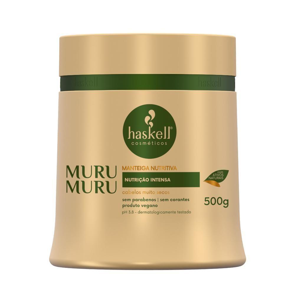Kit Shampoo Condicionador E Máscara Para Nutrição E Recuperação Haskell Murumuru 500ml - 4