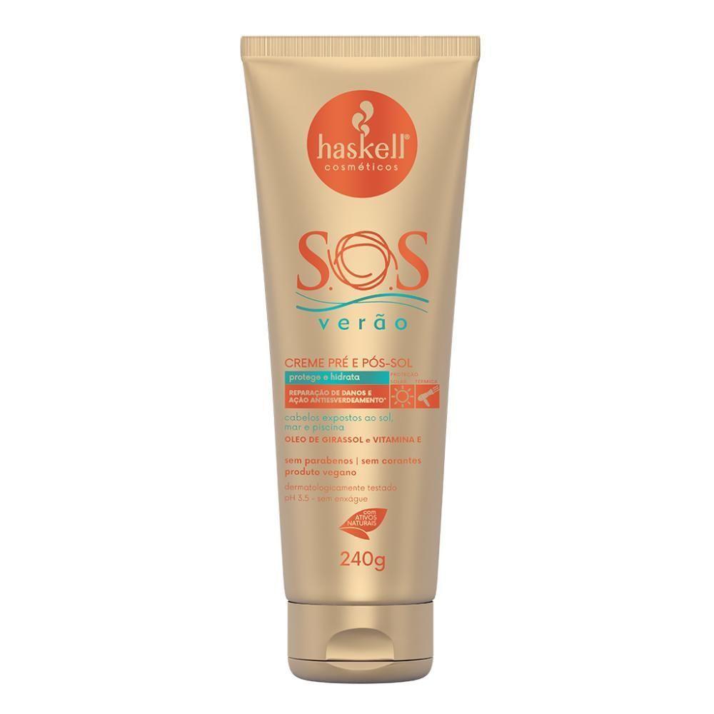 Leave-in Pré E Pós Sol S.o.s Verão Haskell 240g - 1