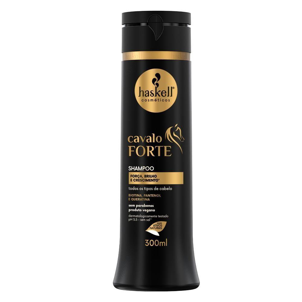 Shampoo Para Crescimento E Reconstrução Haskell Cavalo Forte 300ml - 1