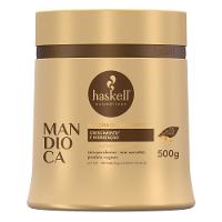 Kit Shampoo E Condicionador E Máscara Hidratação E Fortalecimento Haskell Mandioca 500ml