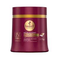 Kit Shampoo Condicionador E Máscara Disciplinante Liso Com Força Haskell 500ml