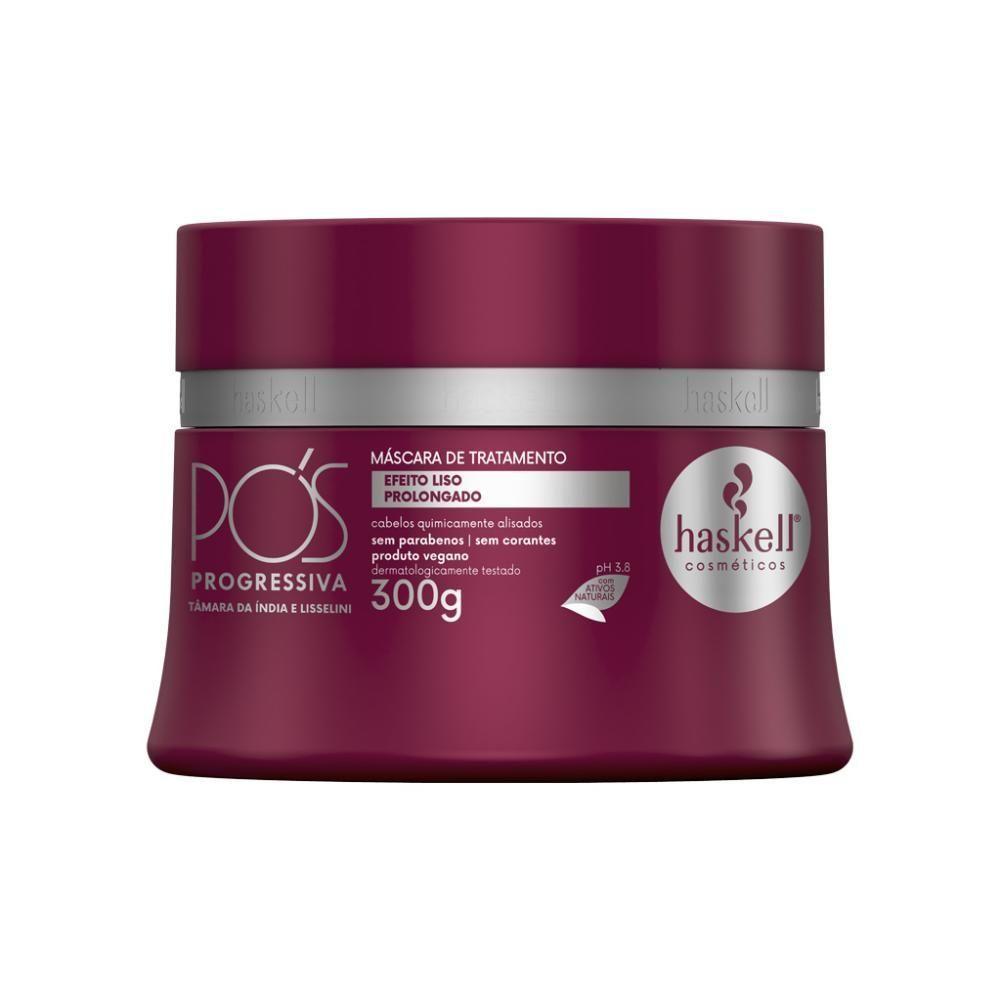 Kit Shampoo Condicionador E Máscara Alinhador Pós Progressiva Haskell 300ml - 4