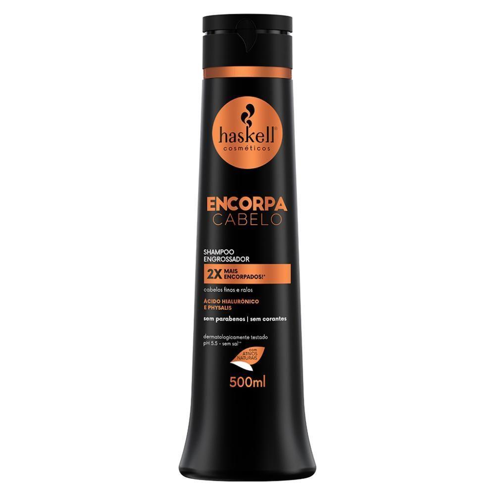Shampoo Engrossador Encorpa Cabelo Haskell 500ml - 1