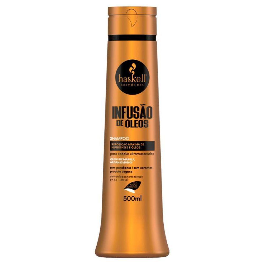 Shampoo Infusão De Óleos Para Nutrição Haskell 500ml - 1