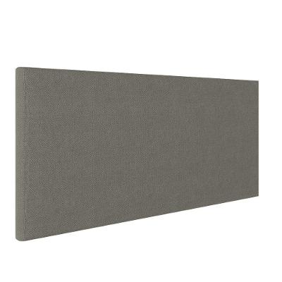 Cabeceira Painel Clean Para Cama Box Casal 140 Cm Linho Cor A26 Grafite