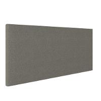 Cabeceira Painel Clean Para Cama Box Casal 140 Cm Linho Cor A26 Grafite - 1