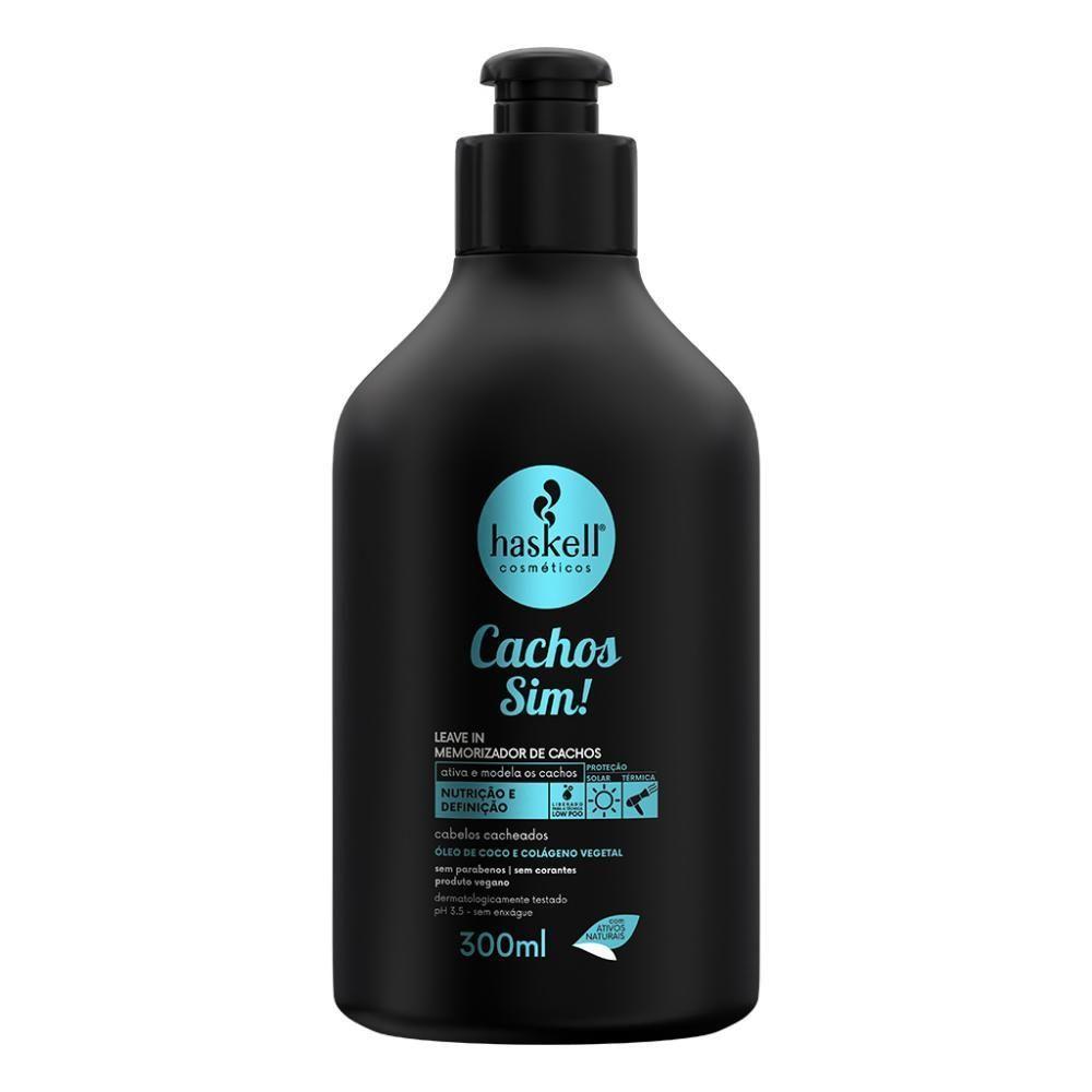 Leave-in Cachos Sim! Memorizador Haskell 300ml - 1