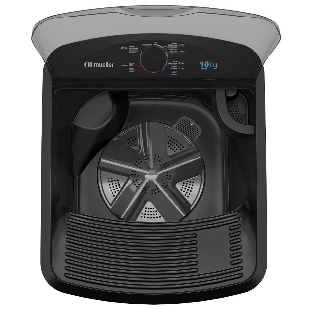 Tanquinho De Lavar Roupa Mueller 10 Kg Com Superesfregador MLT10C Preto 110V - 3