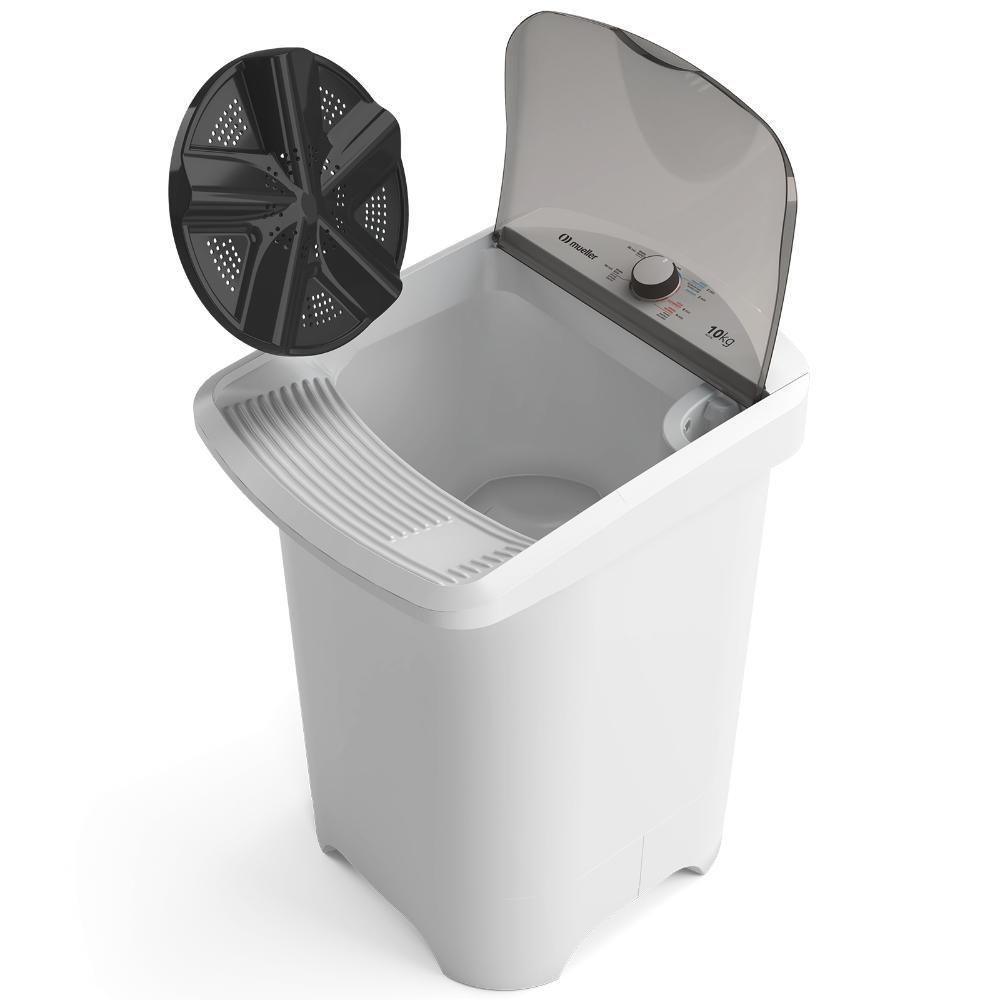 Tanquinho De Lavar Roupa Mueller 10 Kg Com Superesfregador MLT10C Branco 220V - 8