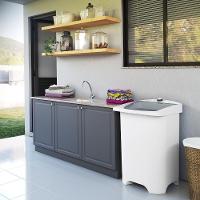 Tanquinho De Lavar Roupa Mueller 10 Kg Com Superesfregador MLT10C Branco 220V - 2