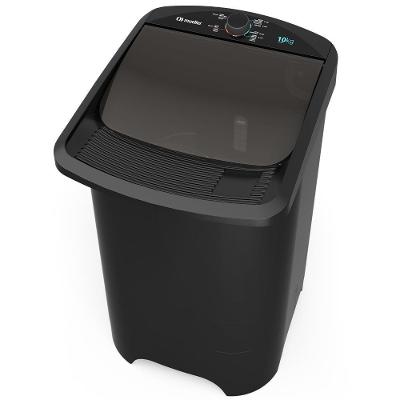 Tanquinho de Lavar Roupa Mueller MLT10C 10kg Semiautomática Preto 220V