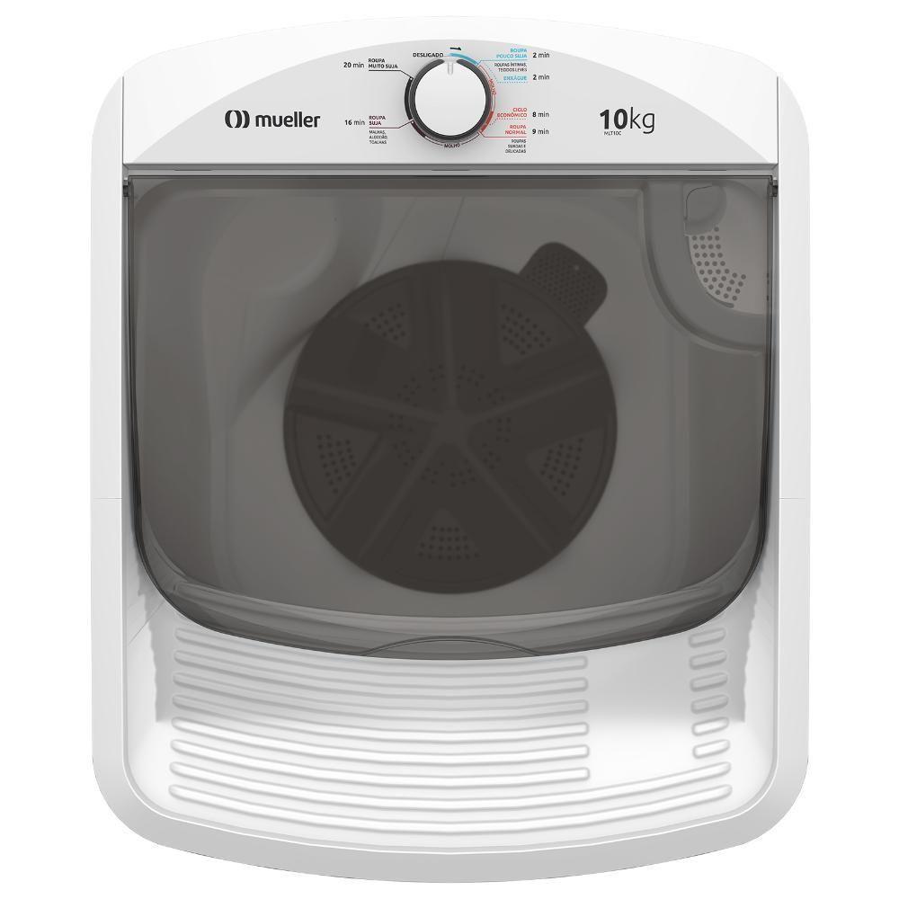 Tanquinho De Lavar Roupa Mueller 10 Kg Com Superesfregador MLT10C Branco 110V - 5