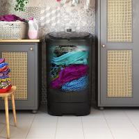 Tanquinho De Lavar Roupa Mueller 20 Kg Semiautomático MLT20B Preto 110V - 3