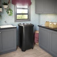 Tanquinho De Lavar Roupa Mueller 14 Kg Semiautomático MLT14B Preto 220V