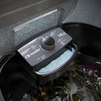 Tanquinho De Lavar Roupa Mueller 14 Kg Semiautomático MLT14B Preto 220V - 10