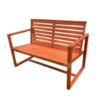 Banco Namoradeira Madeira De Demolição Modelo Régua Sudeste Rústico - 1