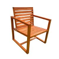 Banco Poltrona Madeira De Demolição Modelo Régua Sudeste Rústico - 1