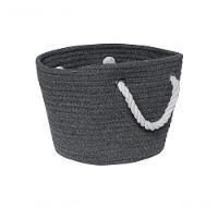 Cesto Square Gist Cotton Grey Com Alça 22 Cm Mimo Style - 1