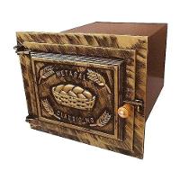 Forno Pesado para Fogão a Lenha Ouro N05 0,90mm 50x35x30cm - 1