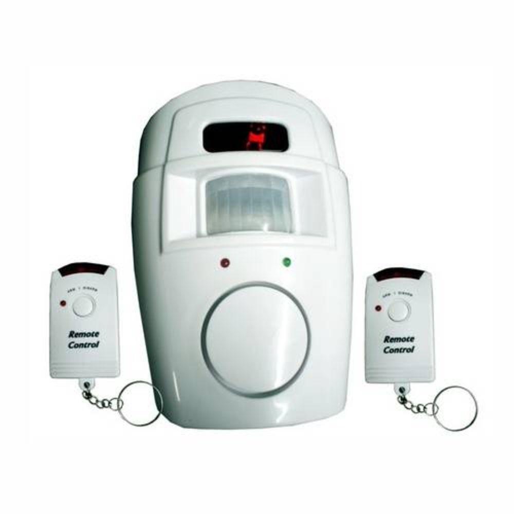 Kit 2 Unidades Alarme com Sensor de Presença sem Fio Acompanha 2 Controles - 1