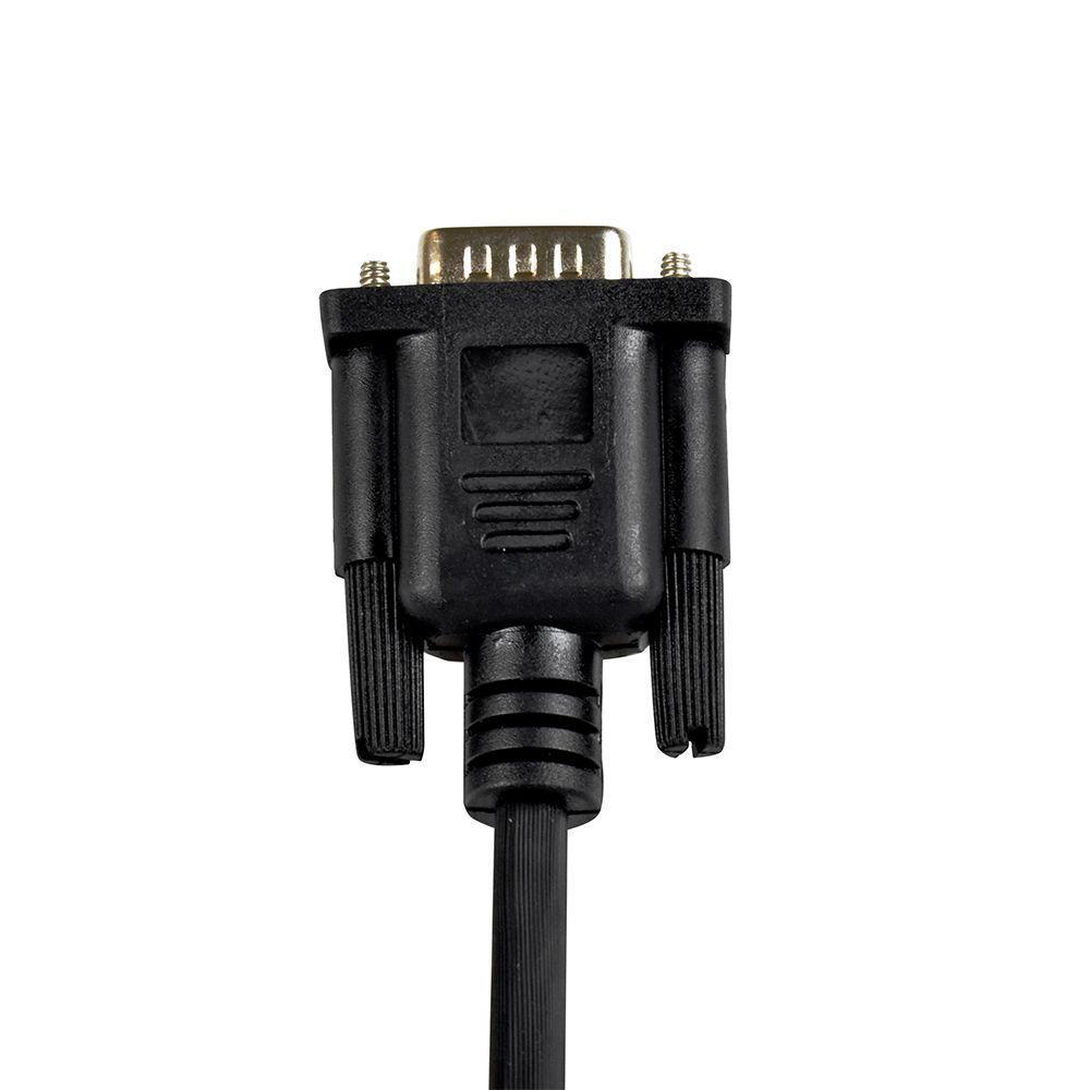 Cabo Vga Evus C-043 Hd15 Macho X Hd15 Macho Com Filtro 15,0m - 1