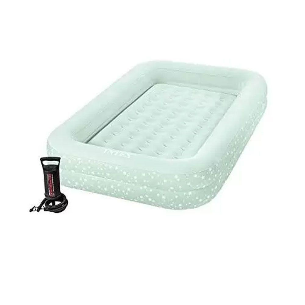 Colchão Inflável Cama Infantil Veludado Noite Feliz - Intex - 2