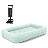 Colchão Inflável Cama Infantil Veludado Noite Feliz - Intex - 1