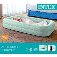 Colchão Inflável Cama Infantil Veludado Noite Feliz - Intex - 5