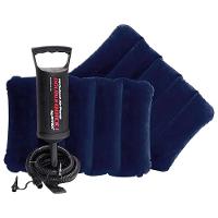 Colchão Inflável Casal C- Bomba De Encher E 2 Travesseiros - Intex