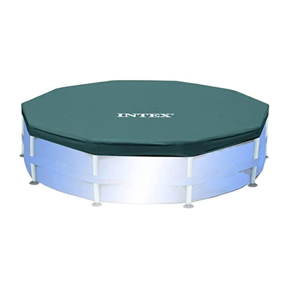 Piscina Intex 6.503 Litros Estrutural Armação Com Filtro 220v Capa E Forro - 6
