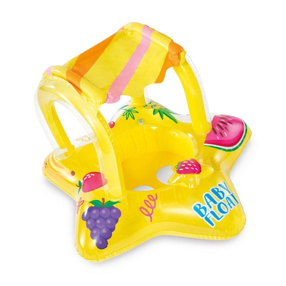 Boia Inflável Baby Bote Kiddie Com Cobertura Frutas - Intex - 2