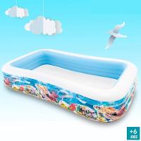 Piscina Inflável Infantil Recife Tropical 1050 Litros Intex - 3