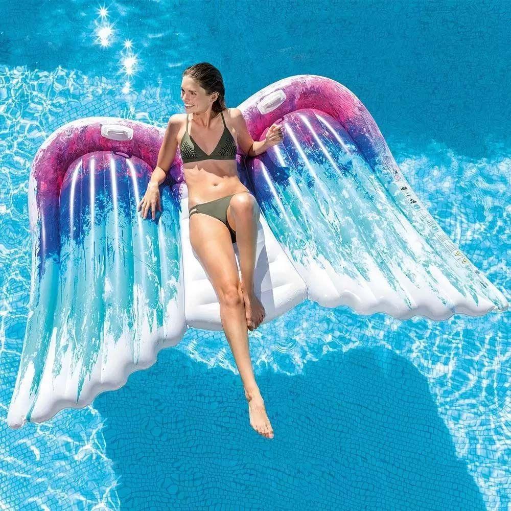 Bóia Inflável Para Piscina Asas De Anjo Intex - 2