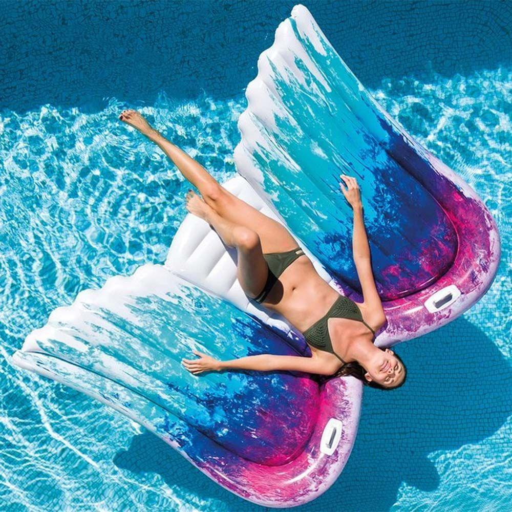 Bóia Inflável Para Piscina Asas De Anjo Intex - 3