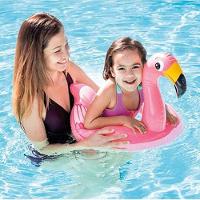 Boia Inflável Infantil Animaizinhos Zoo Média Diversão Intex Flamingo - 2