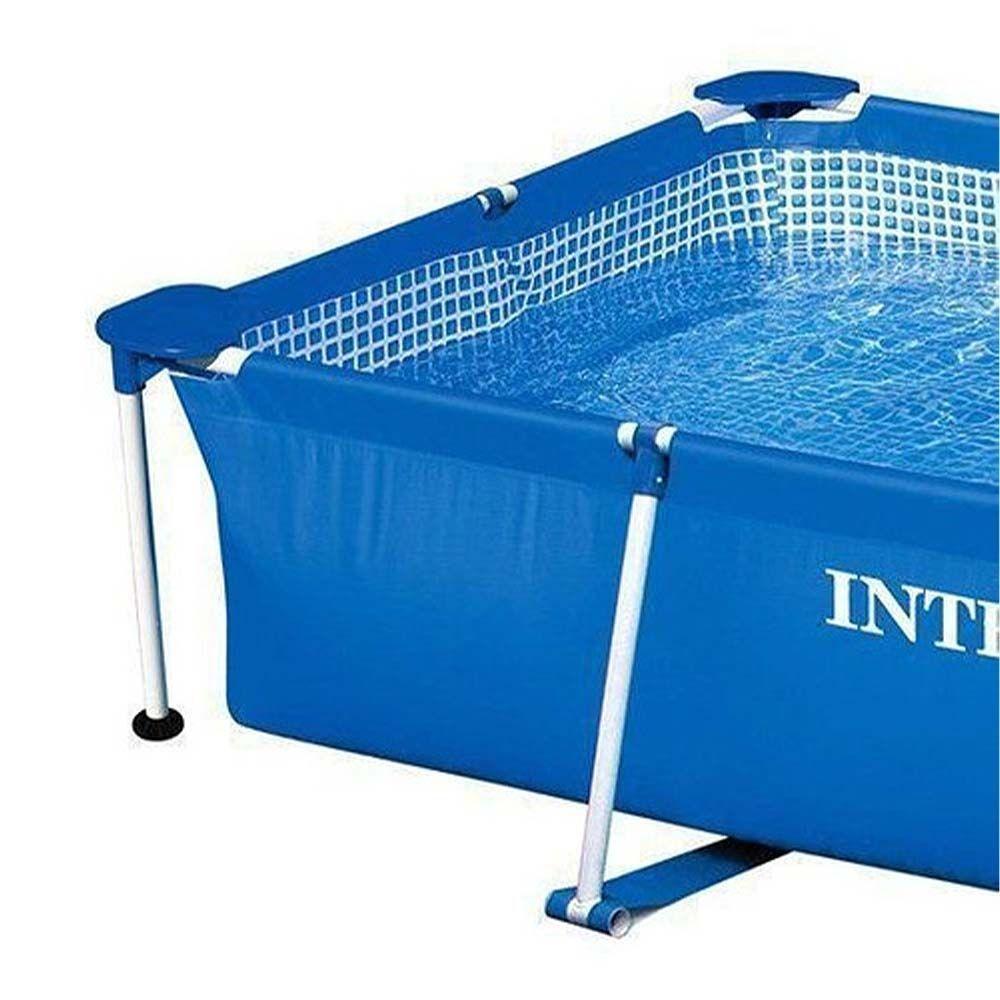 Piscina Estrutural Retangular 7.127 Litros Pvc Armação Intex - 3